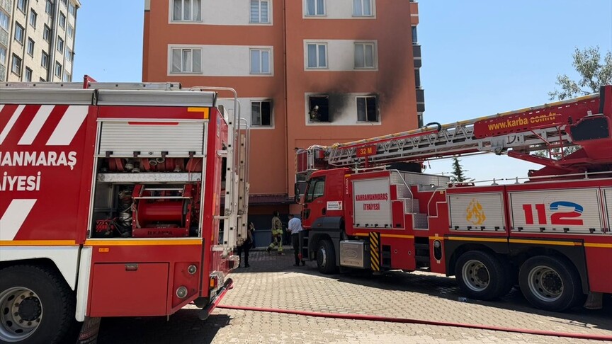 Kahramanmaraş'ta dairede çıkan yangında 3 kardeş hayatını kaybetti