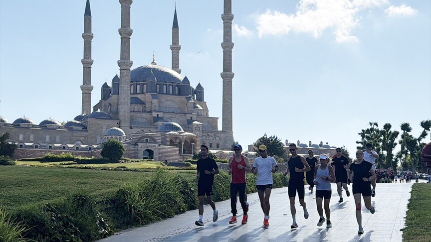 Selimiye Camisi'nin UNESCO Dünya Mirası Listesi'ne alınışının 15. yılı dolayısıyla koşu düzenlendi