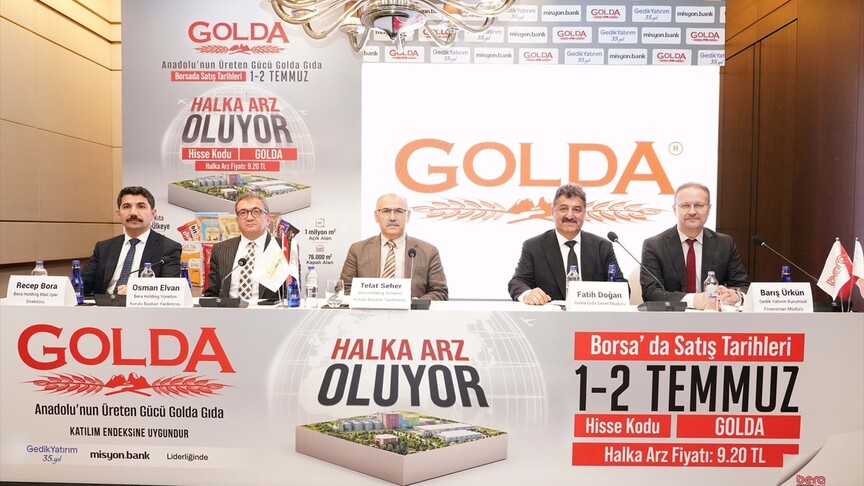 Golda Gıda halka arz için yarın talep toplamaya başlayacak