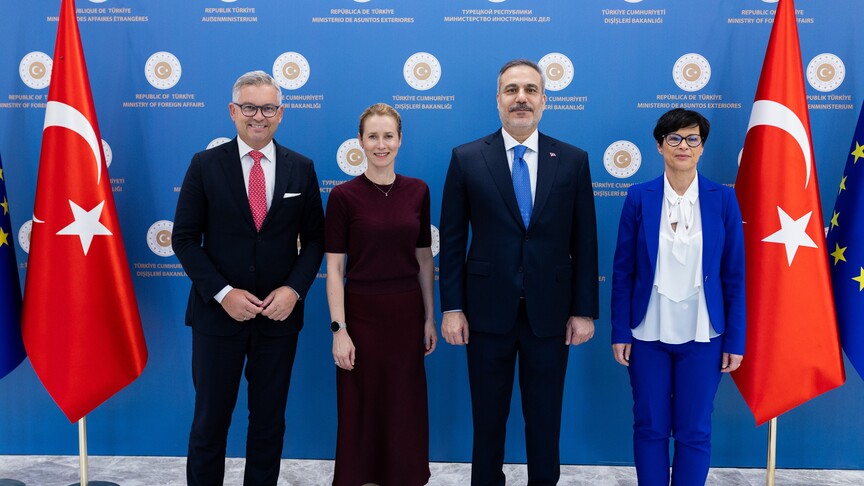 Dışişleri Bakanı Fidan, üst düzey AB yetkilileriyle Ankara'da bir araya geldi