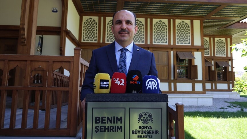 UCLG Başkanlığına seçilen Konya Büyükşehir Belediye Başkanı Altay basın mensuplarıyla bir araya geldi