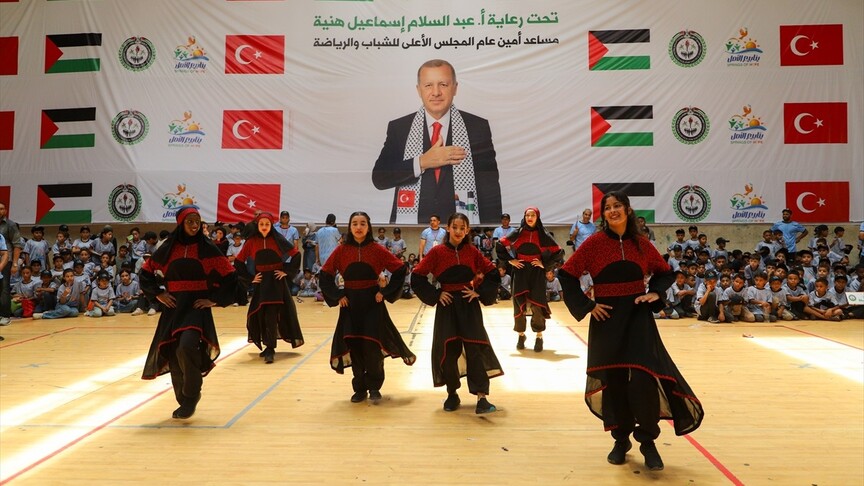İsrail saldırılarının gölgesinde büyüyen Gazzeli çocuklar, Türkiye'nin desteğiyle yaz kamplarında umut buluyor