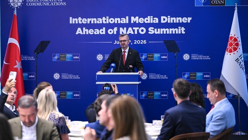 Cumhurbaşkanlığı İletişim Başkanı Duran, NATO Zirvesi öncesi uluslararası basın mensuplarıyla yemekte buluştu