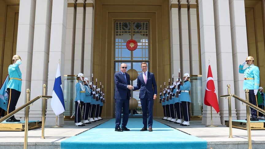 Cumhurbaşkanı Erdoğan, Finlandiya Cumhurbaşkanı Stubb ve Kanada Başbakanı Carney ile görüştü