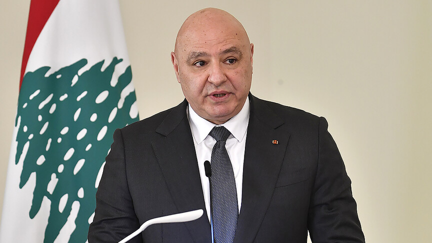 Lübnan Cumhurbaşkanı Avn: "Çerçeve anlaşması Lübnan'ın haklarını diplomatik yollarla geri kazandıracak"