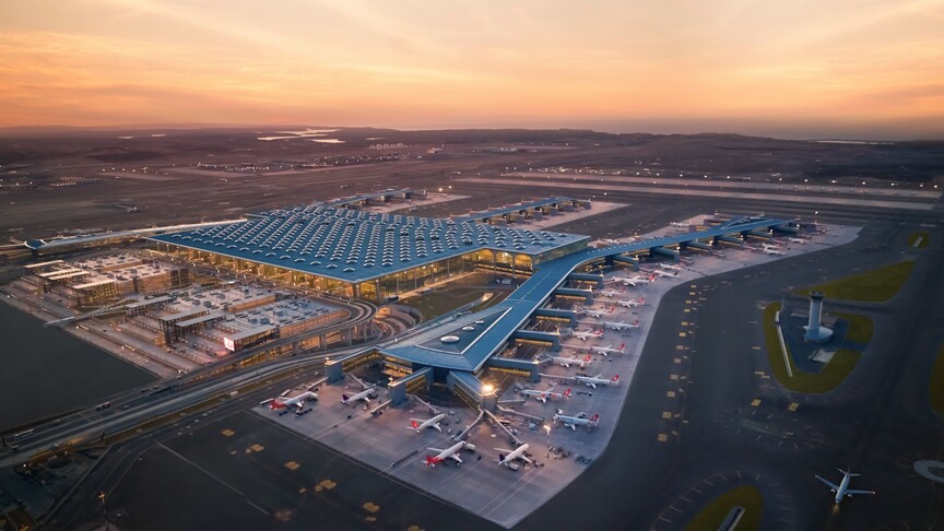 İstanbul'daki iki havalimanı, 78 ilin nüfusundan fazla yolcu ağırladı