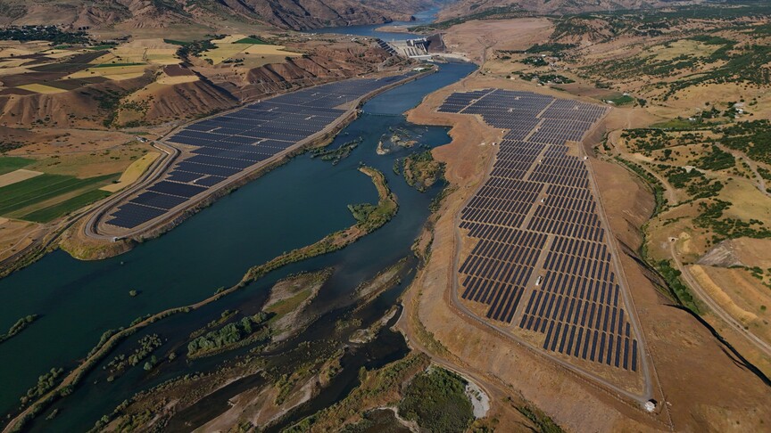 Aşağı Kaleköy Barajı ve Hibrit Enerji Santrali'nde üretim 6 ayda rekora ulaştı