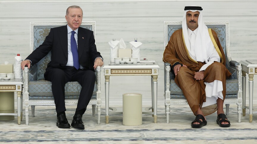 Katar Emiri Şeyh Temim, babası Şeyh Hamed’ın vefatı dolayısıyla taziyeleri kabul etti