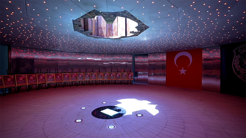 Özel Harekat Başkanlığı 15 Temmuz Şehitler Anıtı : 51 kahraman, 52 ayna