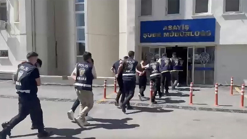 Başkentte organize suç örgütü operasyonunda 12 şüpheli tutuklandı