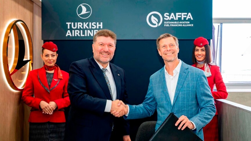 THY, sürdürülebilir havacılık yakıtı gelişimini desteklemek için "SAFFA Fonu"na katıldı