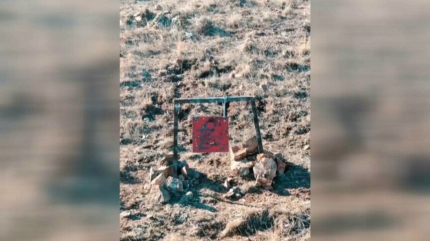 Jandarma keskin nişancısının sosyal medyada paylaşılan atış videosu beğeni topladı
