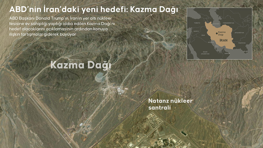 ABD’nin İran’daki yeni hedefi: Kazma Dağı
