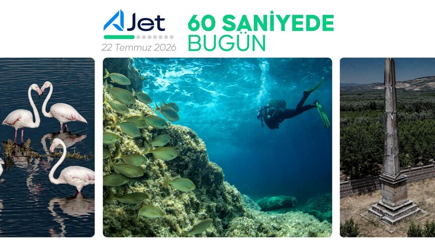60 saniyede bugün (22 Temmuz 2026)