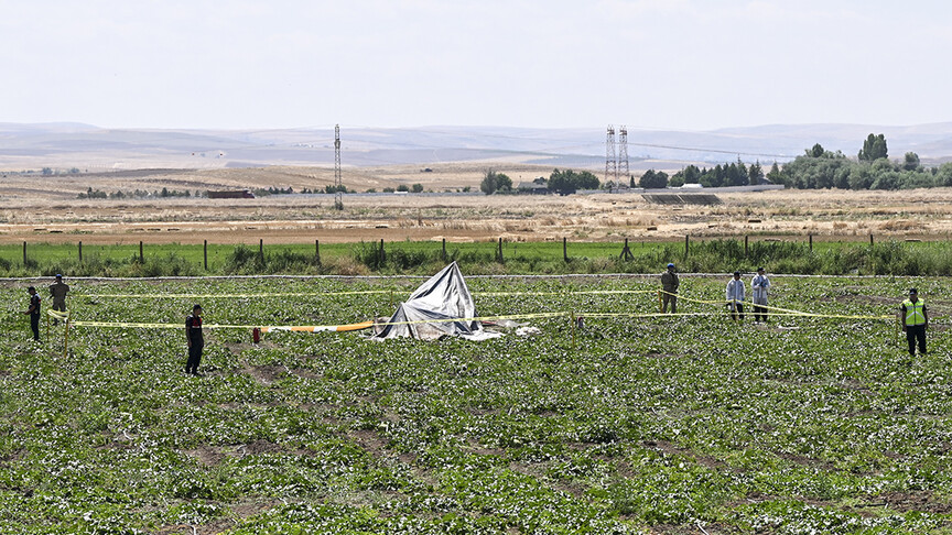 Ankara'da düşen helikopterdeki pilotlardan biri hayatını kaybetti