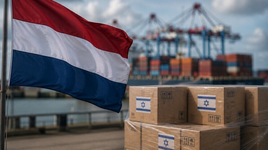 Hollanda'nın, İsrail'in yasa dışı yerleşimlerinden gelen ürünlere getirdiği ihracat yasağı 22 Eylül'de başlıyor