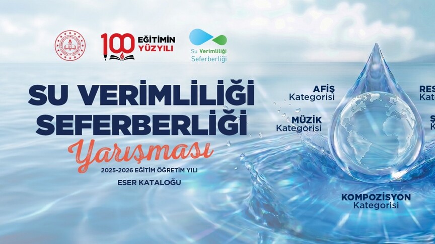 MEB'in "Su Verimliliği Seferberliği" yarışmasının eser kataloğu yayımlandı