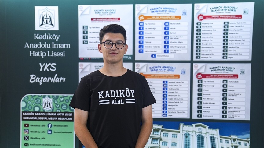 Kadıköy Anadolu İmam Hatip Lisesinden YKS'de çifte başarı