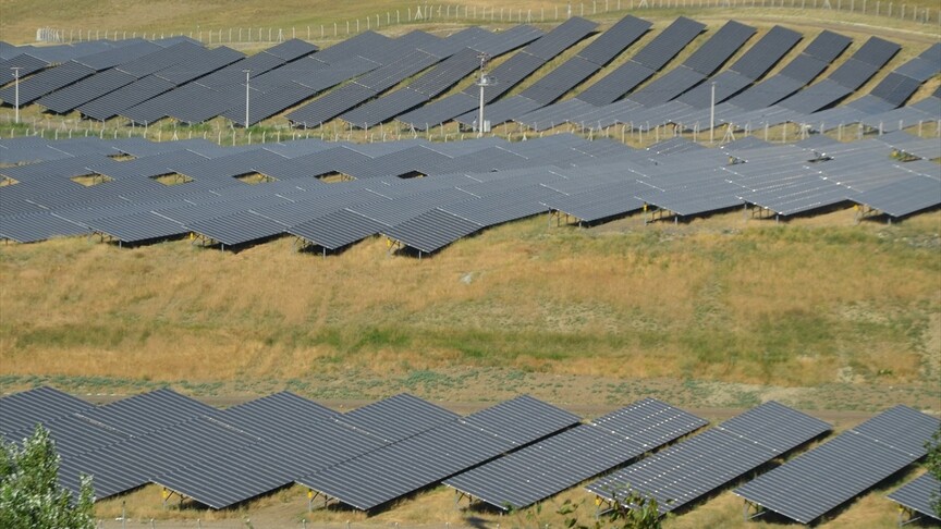 Muş'ta Alparslan-2 Barajı sahasındaki GES'te enerji üretimi başladı