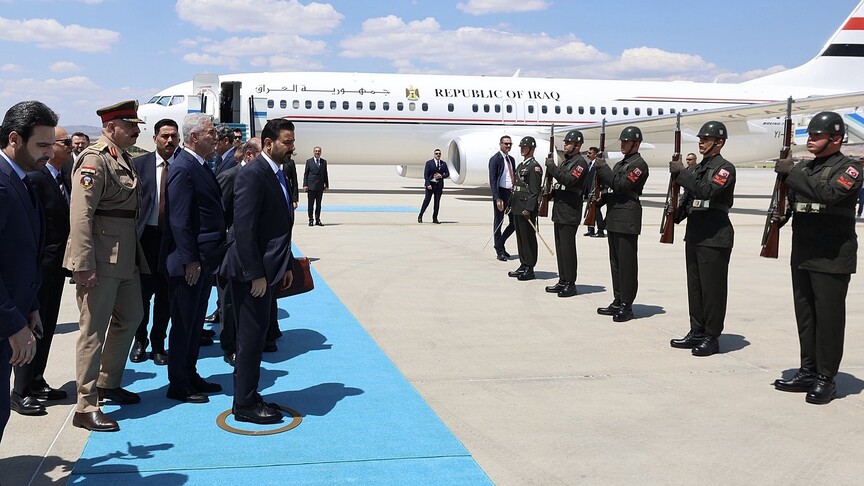 Irak Başbakanı Zeydi, resmi ziyaret kapsamında Ankara'da