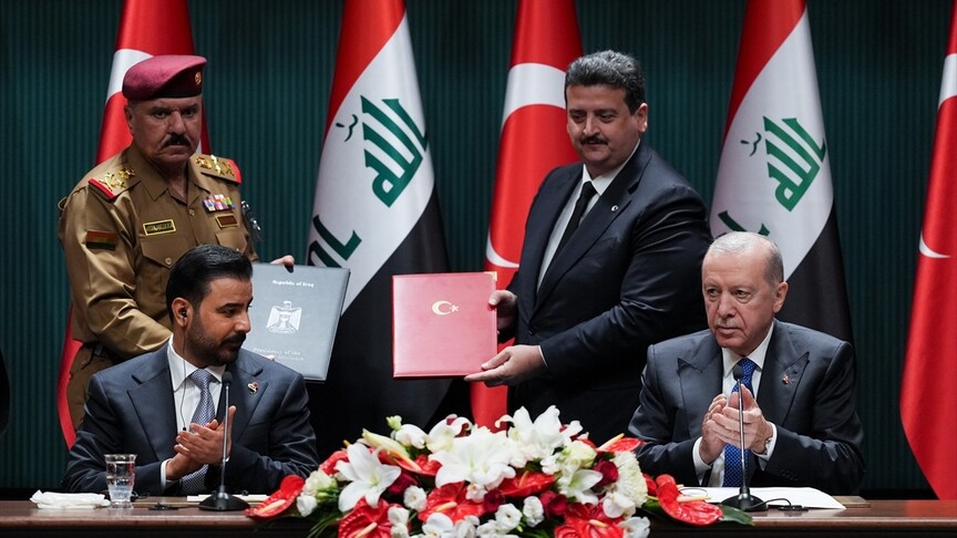Türkiye ile Irak arasında 5 anlaşma imzalandı