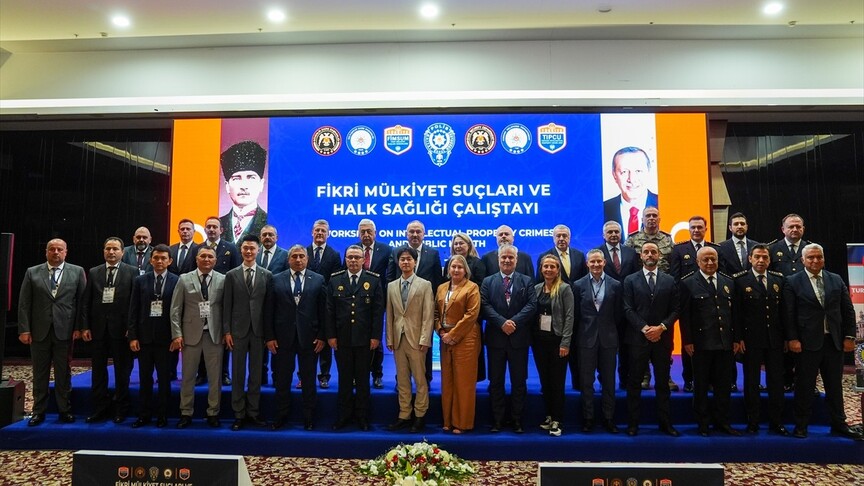 Başkentte "Fikri Mülkiyet Suçları ve Halk Sağlığı Çalıştayı" başladı