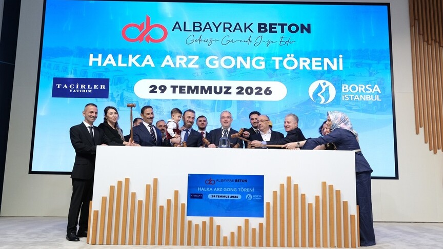 Borsa İstanbul'da gong Albayrak Hazır Beton Sanayi ve Ticaret AŞ için çaldı
