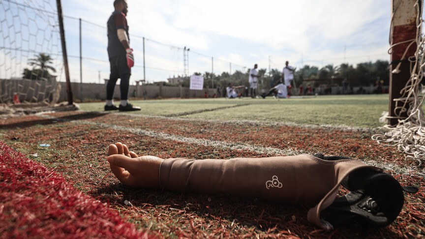 Filistin, İsrail'in Gazze'de hayatını kaybeden sporculara yönelik suçlamaları için şikayette bulundu