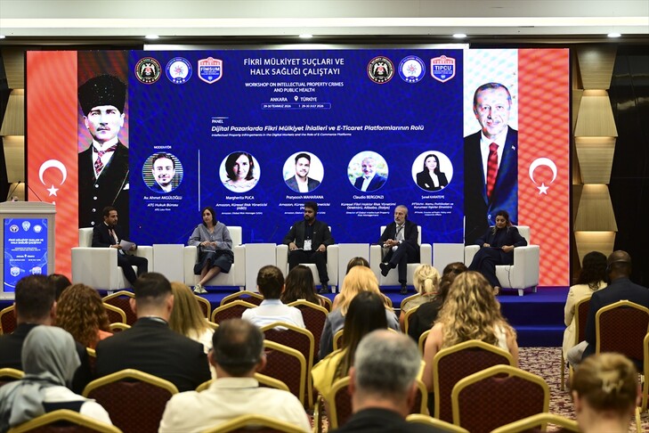 Ankara'da "Dijital Pazarda Fikri Mülkiyet İhlalleri ve E-Ticaret Platformlarının Rolü" Paneli yapıldı