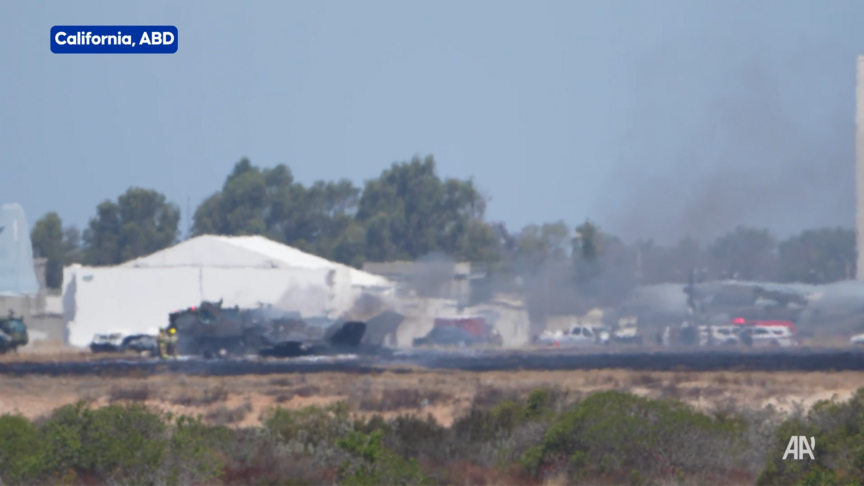 ABD'nin California eyaletinde F-35B hayalet savaş uçağı düştü