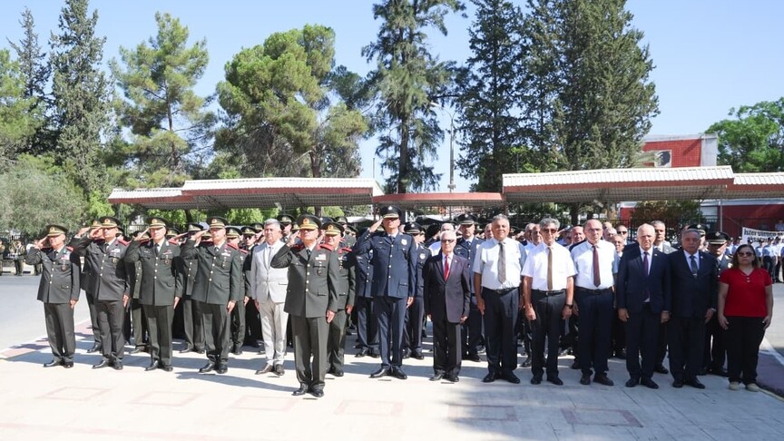 KKTC'de 1 Ağustos Toplumsal Direniş Bayramı törenlerle kutlandı