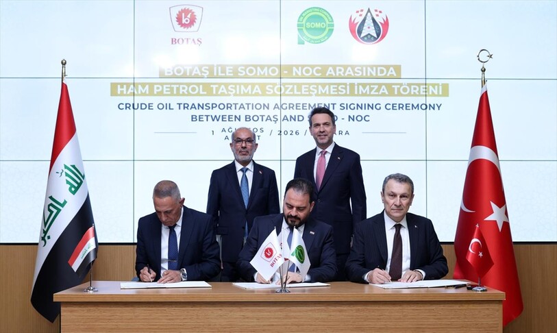 Irak-Türkiye Ham Petrol Boru Hattı'nın kullanımına ilişkin 1 yıllık anlaşma imzalandı