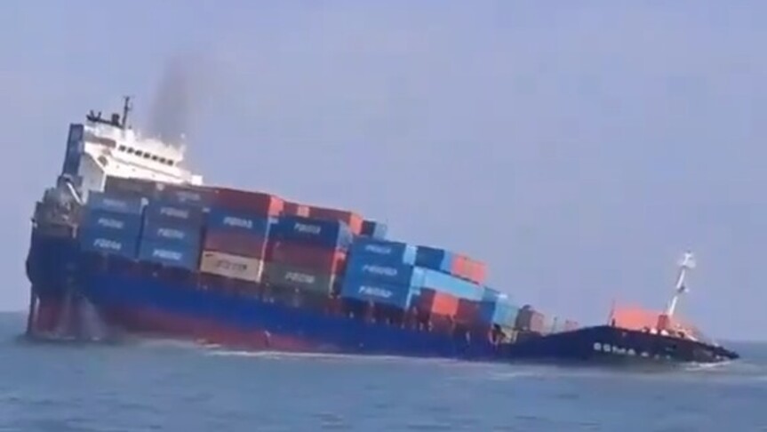Rosatom: Karadeniz’de İHA saldırısına uğrayan konteyner gemisi battı