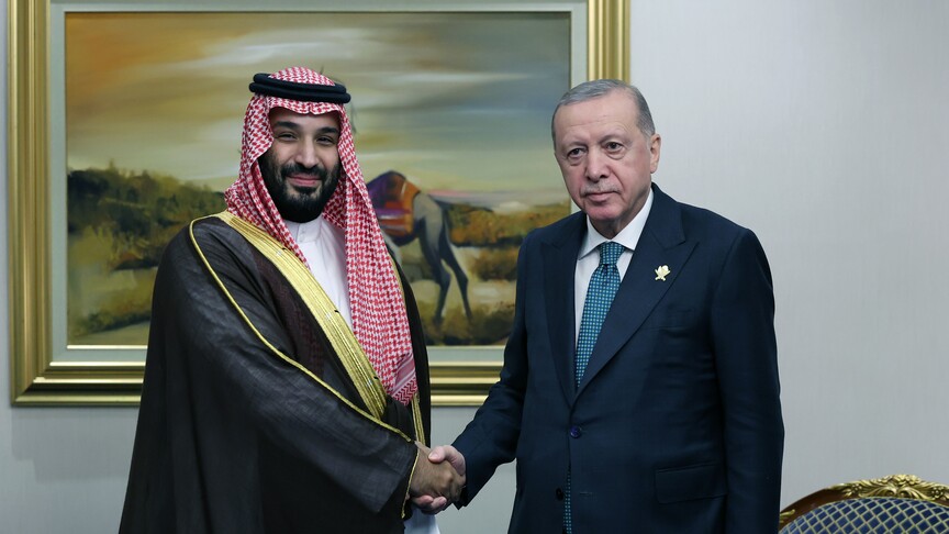Cumhurbaşkanı Erdoğan, Suudi Arabistan Veliaht Prensi Selman ile telefonda görüştü