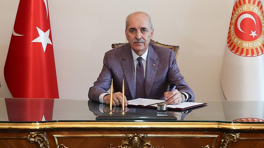 TBMM Başkanı Numan Kurtulmuş, AK Parti heyetini kabul etti