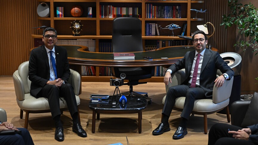 Malezya'nın Ankara Büyükelçisi Shaffieq, AA'yı ziyaret etti
