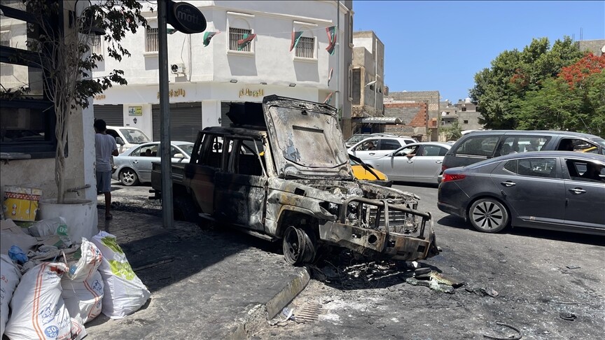 Libya medyası: Ülkenin batısındaki Surman ve Zaviye kentlerindeki çatışmalarda 8 kişi öldü