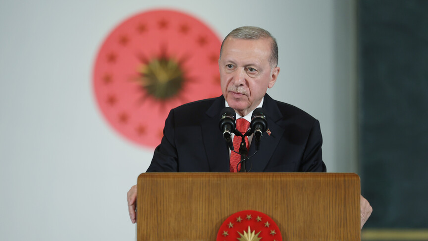 Cumhurbaşkanı Erdoğan: Türkiye'yi terör tehdidinden kurtarmayı hedefleyen adım hayırlara vesile olsun