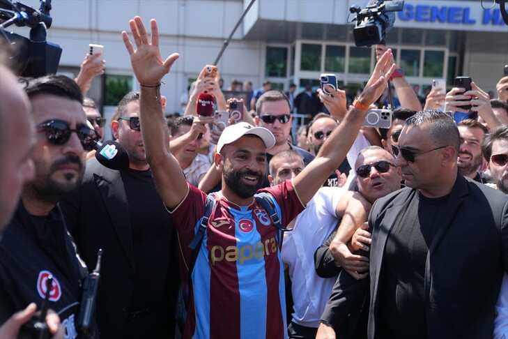 Salah, Trabzonspor için İstanbul'da