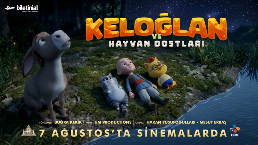 Yerli animasyon filmi, "Keloğlan ve Hayvan Dostları" izleyiciyle buluşacak