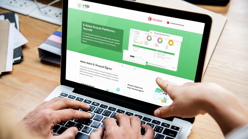 Ticaret Bakanlığının "E-Kolay İhracat Platformu"na ödül