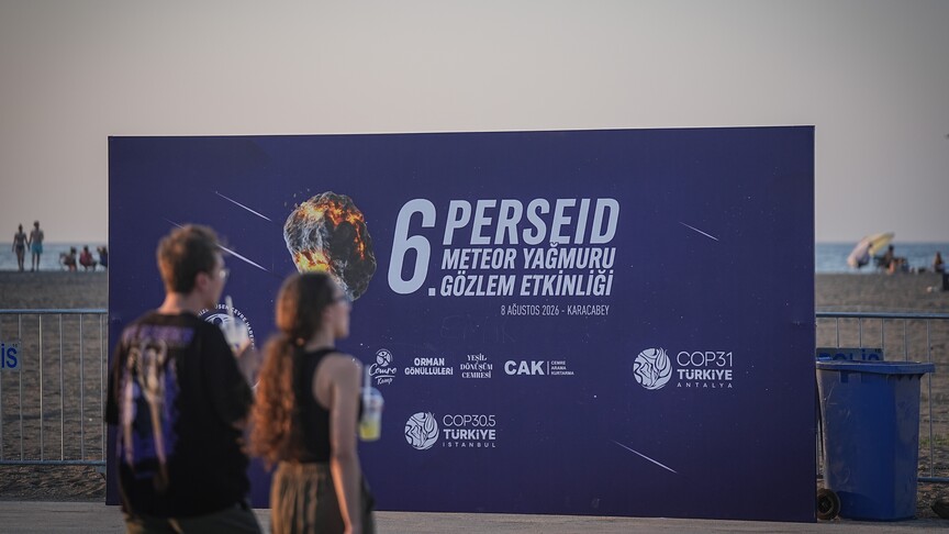 Bursa'da "Perseid meteor yağmuru gözlem etkinliği" başladı