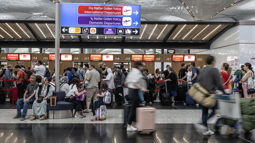 Yılın ilk 7 ayında 138,8 milyon yolcu hava yolu ile seyahat etti