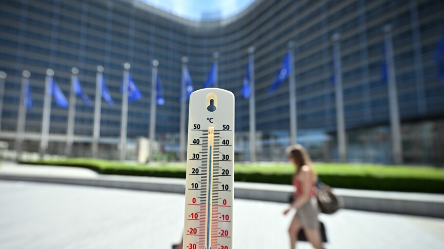Belçika'da sıcak hava nedeniyle sarı alarm verildi
