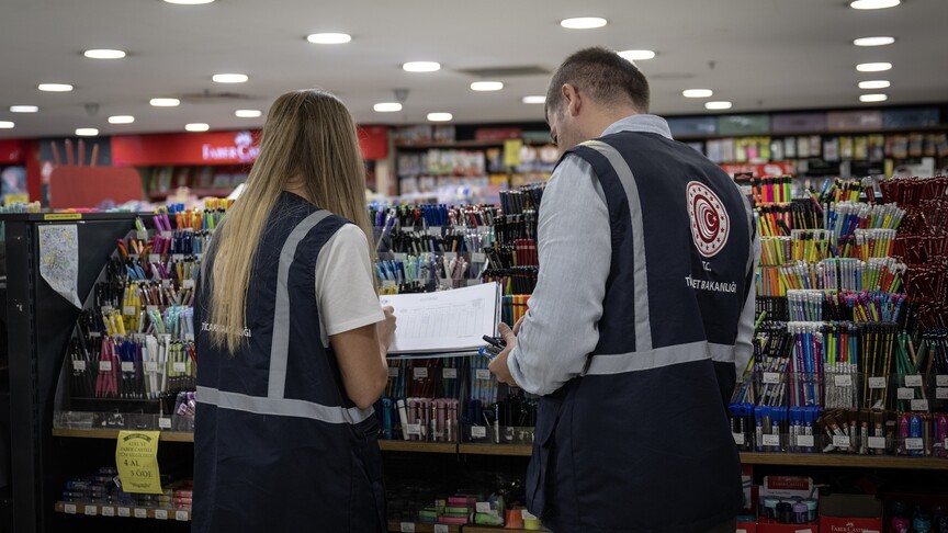 Ticaret Bakanlığı yeni eğitim-öğretim yılı öncesinde kırtasiye ürünlerine yönelik denetimlere başladı