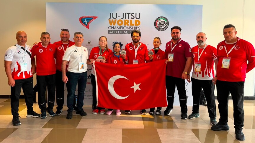 Türkiye, Dünya Jujitsu Şampiyonası'ndan 4 madalya kazandı