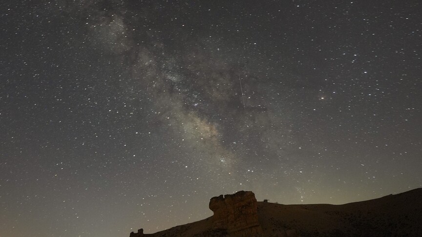 Gökyüzü meraklıları Perseid meteor yağmurunu izledi