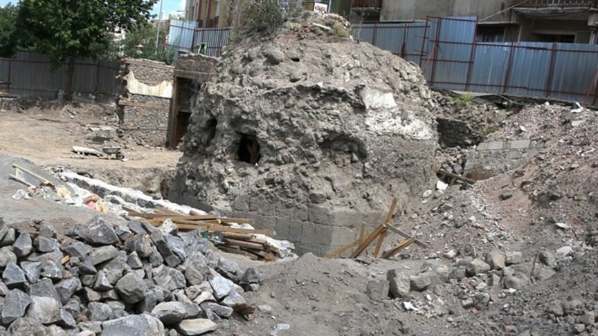 Erzurum'da ahilik teşkilatını kuran Ahi Toman Baba'nın kümbeti gün yüzüne çıkarılıyor