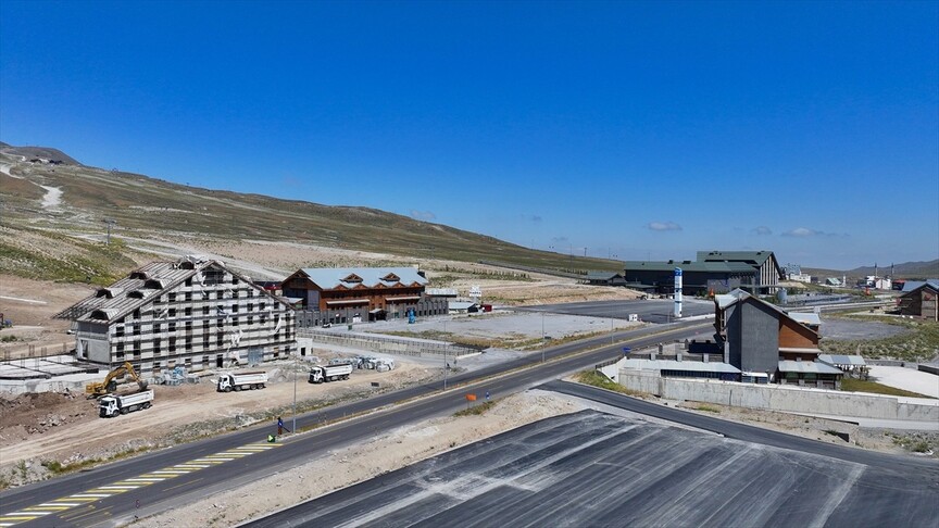 Erciyes Kayak Merkezi'ndeki yatak kapasitesi 15 yılda 3 katına çıktı