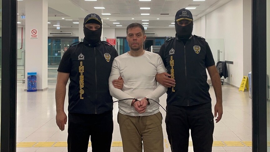 Türkiye'ye iade edilen organize suç örgütü elebaşı Serkan Kurtuluş tutuklandı